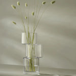 Tier Vase | Clear | 26cm