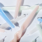 Twisted Taper Candles | Ice Pink | Set of 3