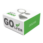 Golf Club & Ball Keyring | Silver