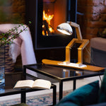 Original Wattson Table Lamp | Vintage White