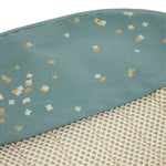 Hyde Park Universal Stroller Pad | Magic Green with Gold Confetti