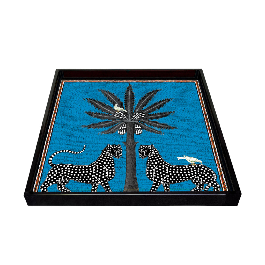 Ortigia Tray Giraffe Blue main image 1