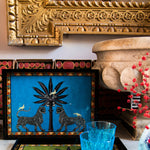 Square Serving Tray | Blue | Medium