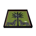 Square Serving Tray | Green | Medium