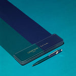 Caran d'Ache 849 Ballpoint Pen | Racing Green & Navy