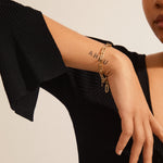 Kindness Recycled Cable Chain Bracelet | Gold Plated