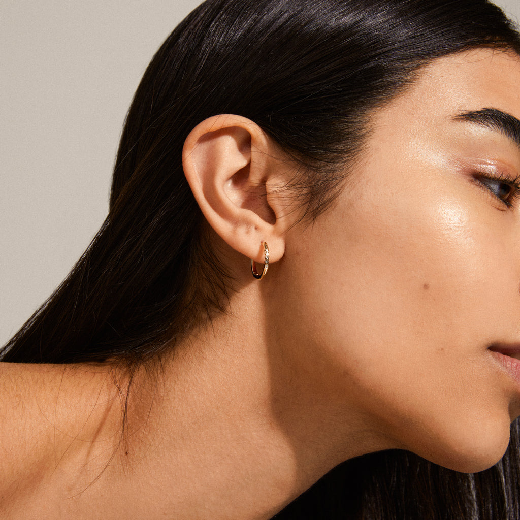 Pilgrim hoop earrings 2025