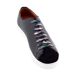 Genuine Green & Navy Tartan Shoelaces