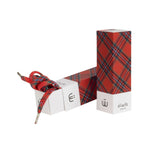 Genuine Red Tartan Shoelaces