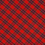 Genuine Red Tartan Shoelaces