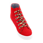 Savage Leopard Tan Shoelaces