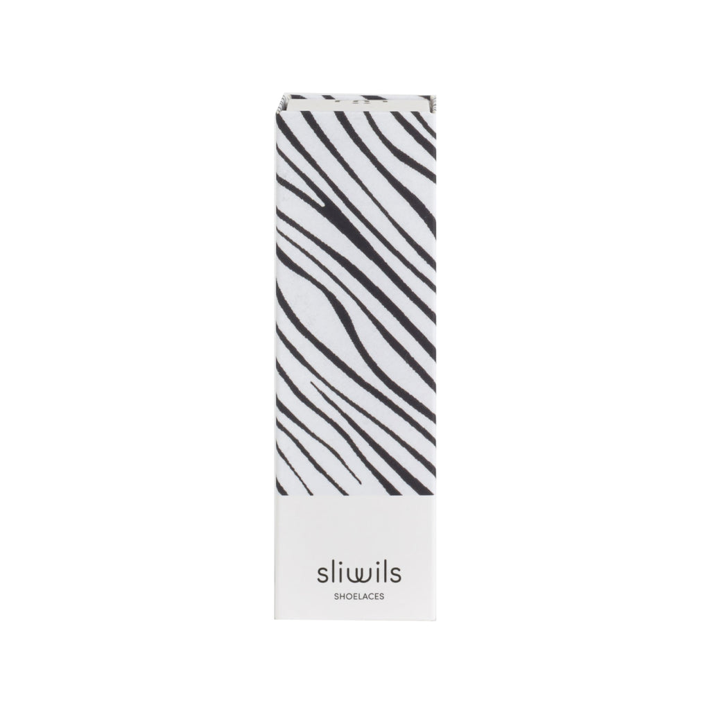 Buy Sliwils Savage Zebra Shoelaces About Living