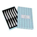 Rivelin Stainless Steel Steak Knife Box Set | 6 Piece