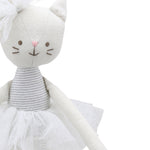 Dancing White Cat Soft Toy
