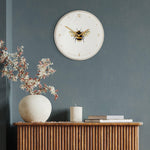 Bee In Bloom Wall Clock | 12''