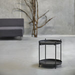 Svit Tray Table | Black Metal | 45cm