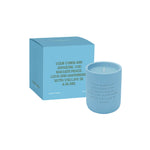 'Vibes Are Amazing' Cement Candle | Orange Blossom & Mineral Amber | 170g