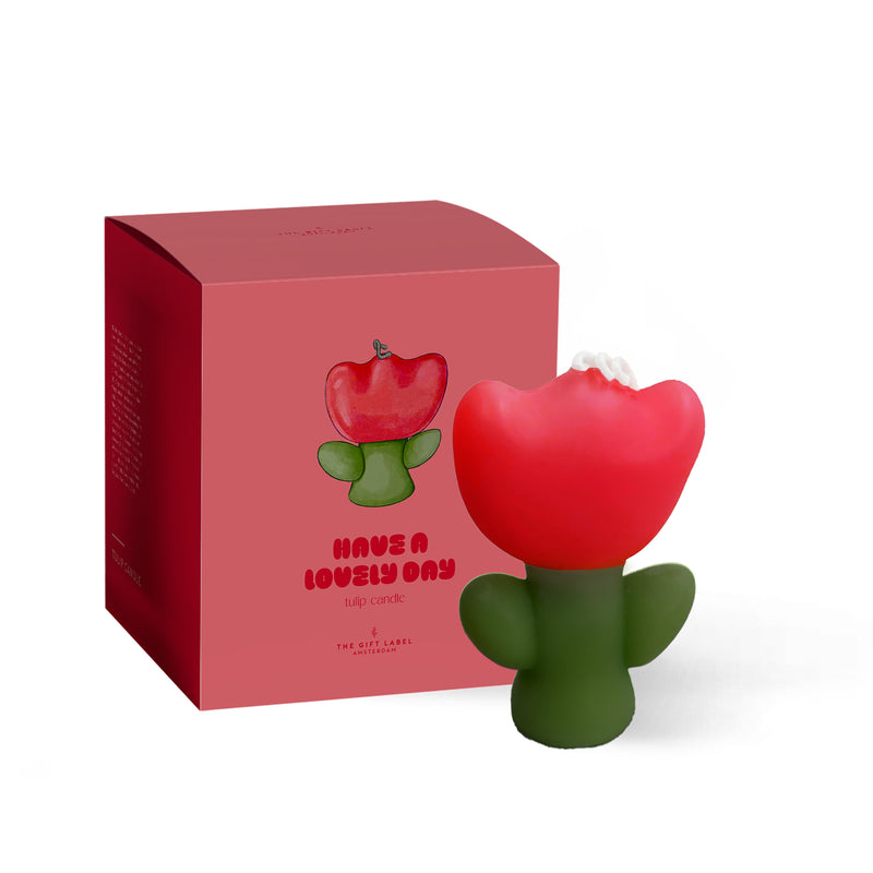 'Have A Lovely Day' Tulip Candle