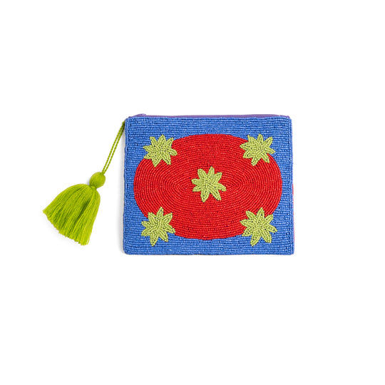 Make Up Bag/Pouch | Blue Galaxy | Large
