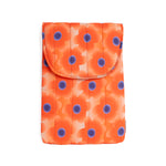 Floral Print Laptop Sleeve | Orange