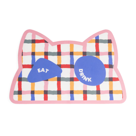 Cat Feeding Mat | Striped