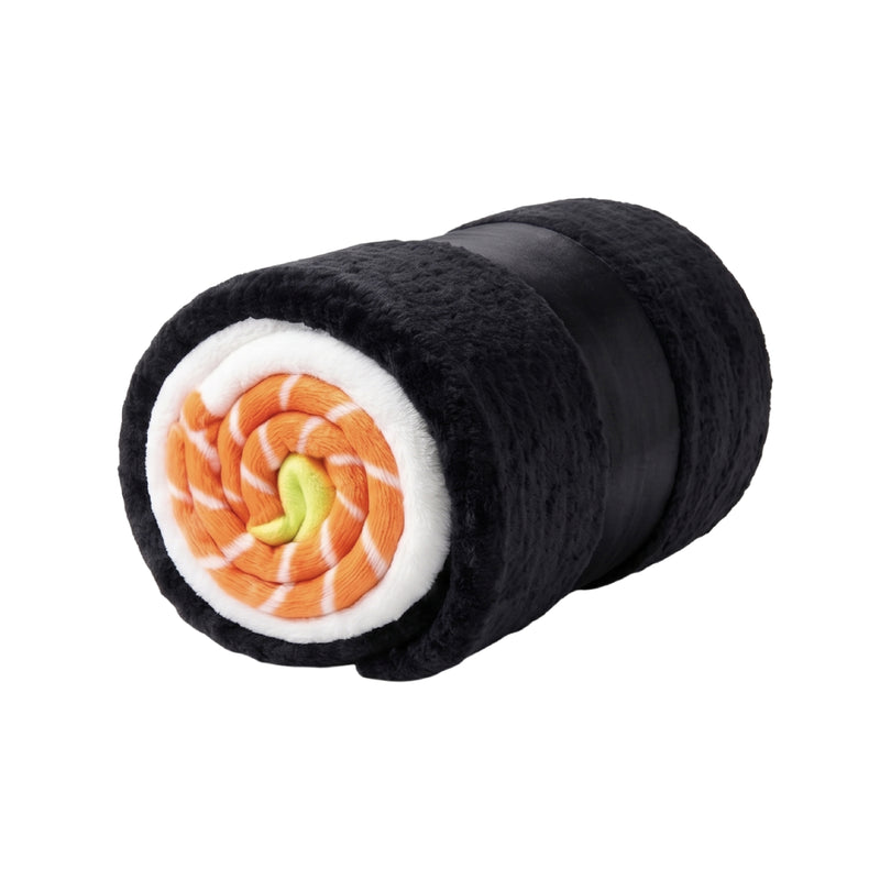 Sushi Roll Cushion & Blanket | Black