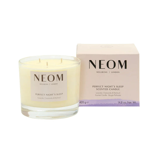 Scent to Sleep Perfect Night's Sleep 3 Wick Candle | Lavender, Chamomile & Patchouli | 420g