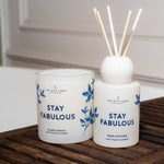 'Stay Fabulous' Jar Candle | Rosy Peach & Amber | 200g