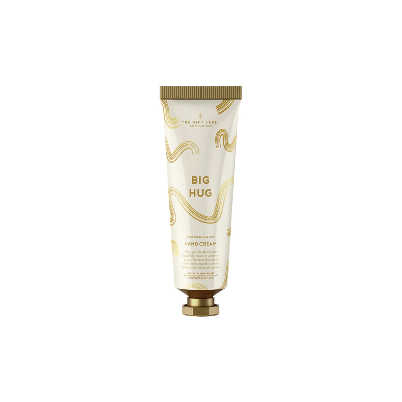'Big Hug' Hand Cream Tube | Rosy Peach & Amber | 40ml