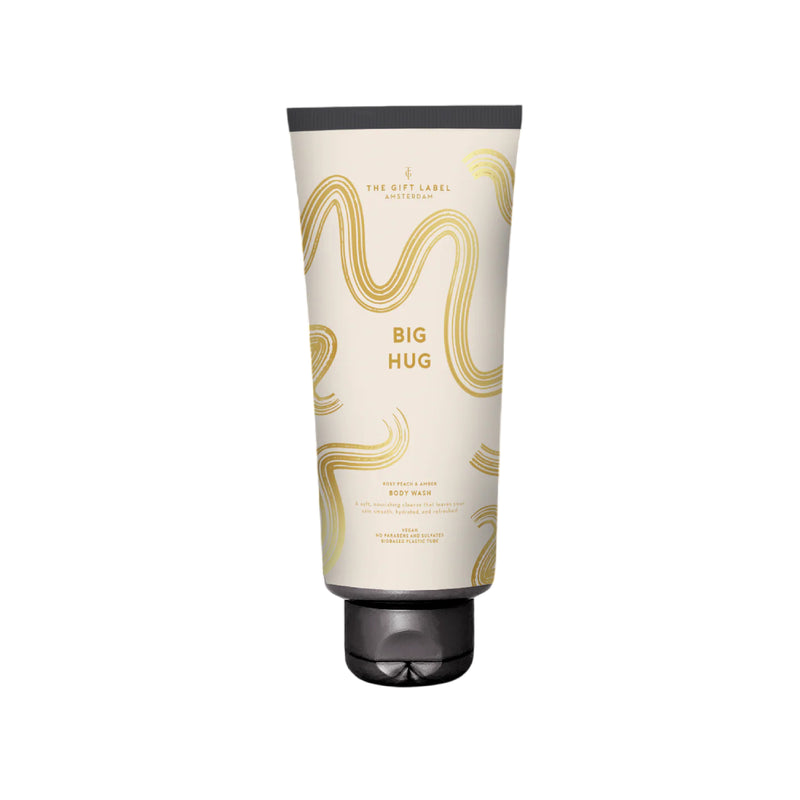'Big Hug' Body Wash Tube | Rosy Peach & Amber | 200ml