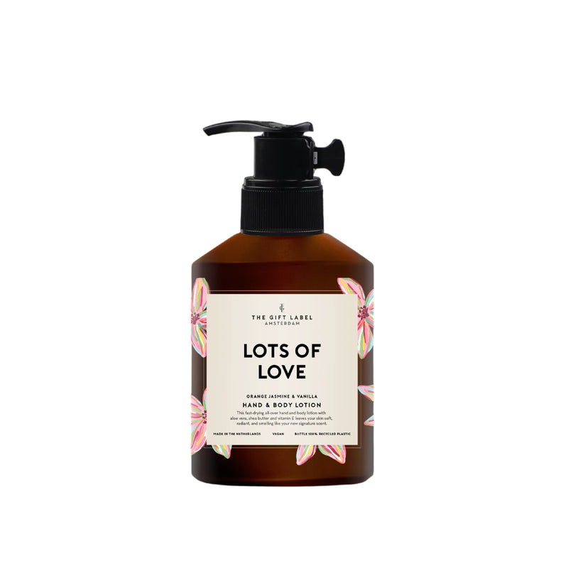 'Lots of Love' Hand & Body Lotion | Orange Jasmine & Vanilla | 250ml