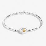 Children's A Little 'Shoot For The Moon Land Among The Stars Bracelet | Silver & Gold Plated