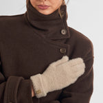 Boxed Soft Knit Gloves | Taupe