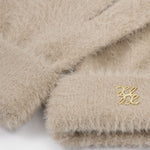 Boxed Soft Knit Gloves | Taupe