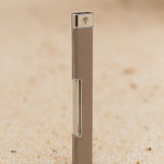 Grain Leather Candle Lighter | Taupe