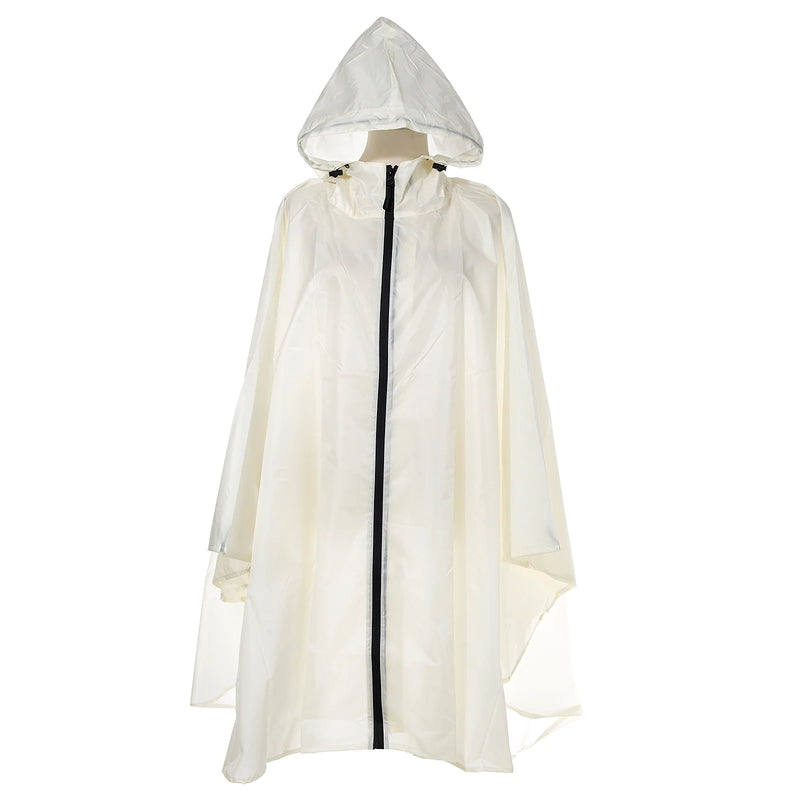 Aqua Waterproof Poncho | Stone White