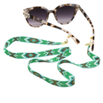 Beaded Glasses Chain | Green Mix