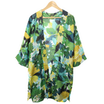 Floral Print Kimono | Green Mix | Longline