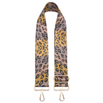 Interchangeable Leopard Print Bag Strap | Beige Ombre