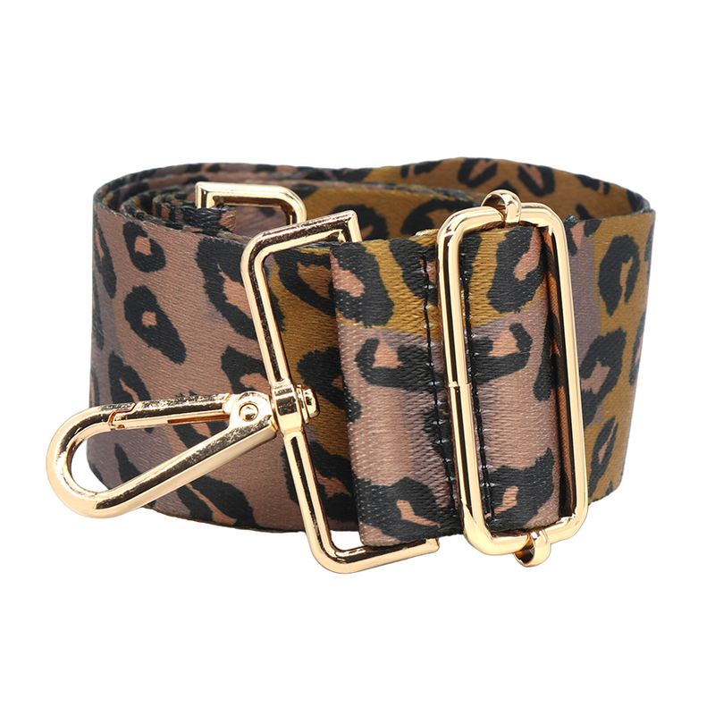 Bag Strap - Leopard Beige Gold