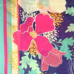 Lightweight Floral Print Scarf | Multicolour