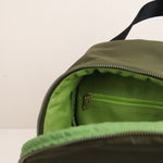 Recycled Polyester Backpack | Green Mix