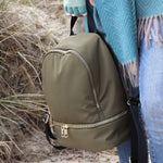 Recycled Polyester Backpack | Green Mix