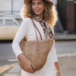 Textured Handbag | Natural