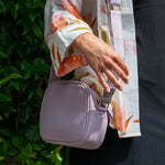 Vegan Leather Camera Bag | Lilac