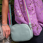 Vegan Leather Camera Bag | Mint