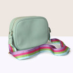 Vegan Leather Camera Bag | Mint