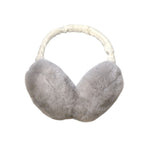 Women's Faux Fur Ear Muffs | Pale Grey