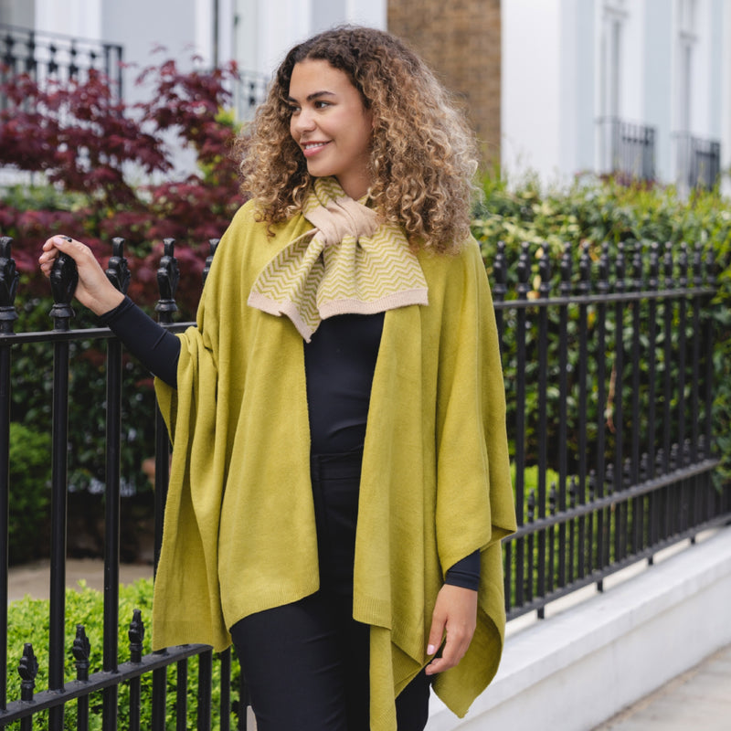 Women's Lightweight Tilly Wrap | Artichoke Green