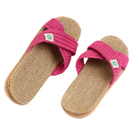 Woven Summer Sliders | Pink